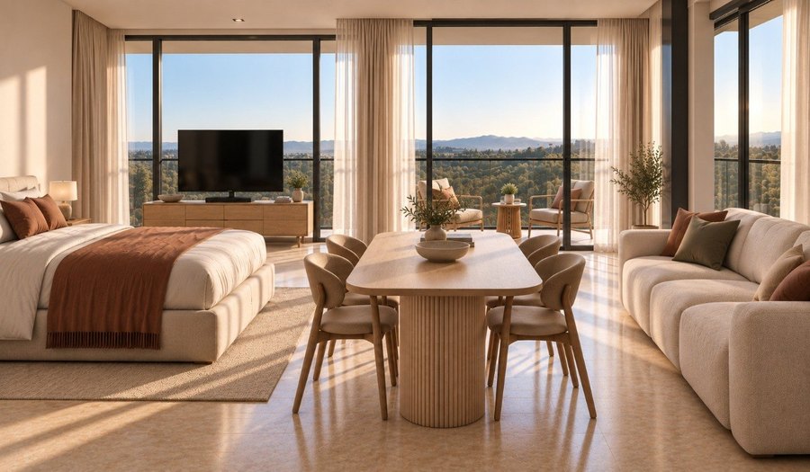 Superior Studio — Residencias del club Park Rest