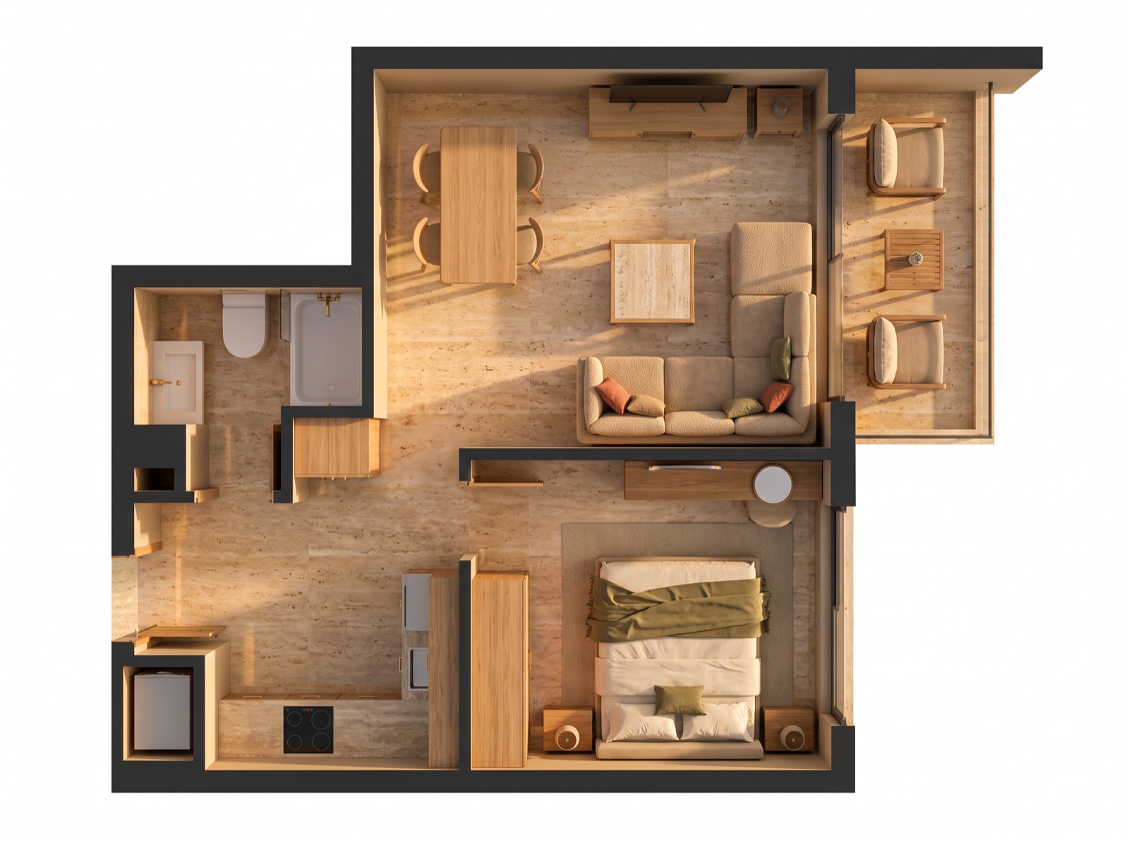 Comfort Room — المخططات